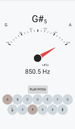 Chromatic Tuner and Tone Maker Screenshot 1
