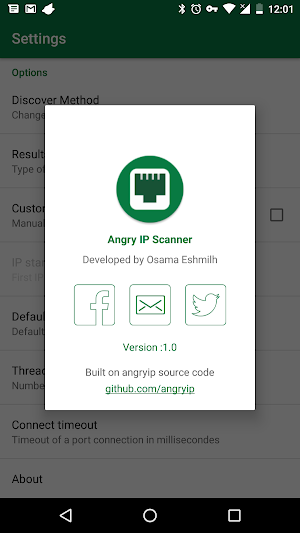Angry Port Scanner Screenshot 3