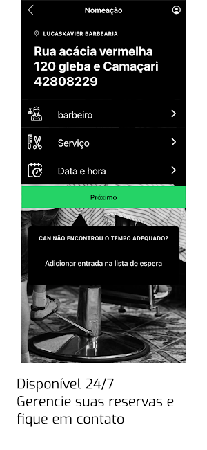Barbearia Lucas Xavier Screenshot 2