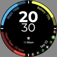 Active Sport Time Watch face