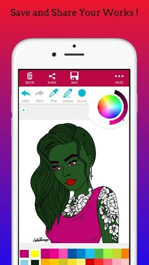 Coloring Black Girls 2020 Screenshot 1