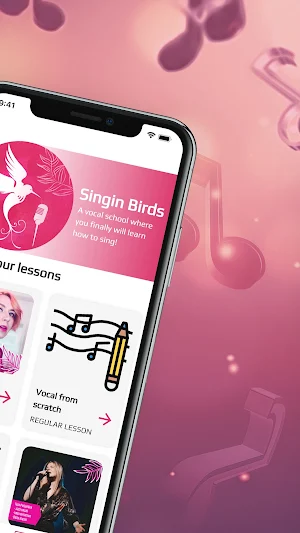 Singing Birds Voice Studio Screenshot 1