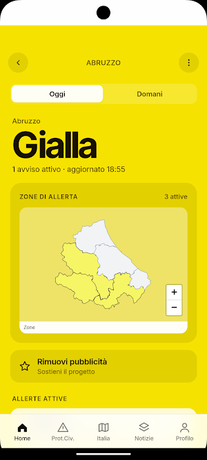 AllertaMeteo Screenshot 1