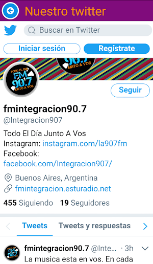 FM INTEGRACIÓN 90.7 Screenshot 2