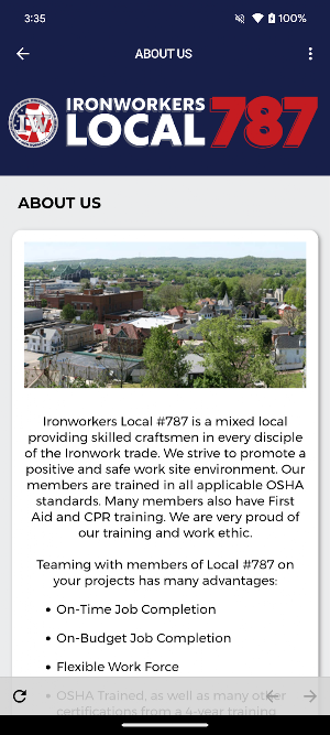Ironworkers 787 Screenshot 2