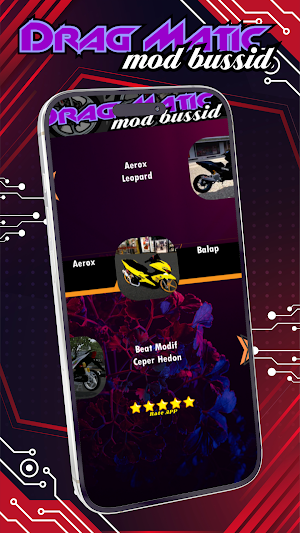 Drag Matic Mod Bussid Screenshot 3