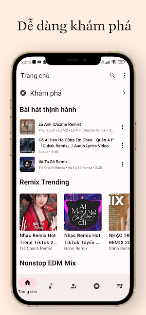 Nhạc Trẻ Remix - Nonstop & EDM Screenshot 2
