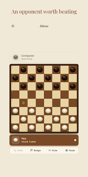 Dáma – Draughts & Checkers Screenshot 0