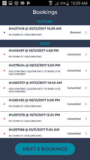 Illawarra Taxi Network Screenshot 3