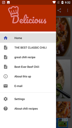 Chili recipes Screenshot 0