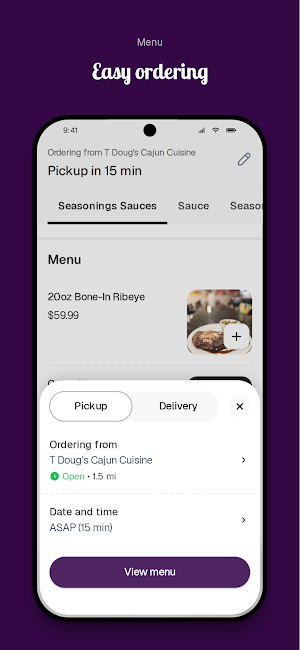 T Doug's Cajun Cuisine Screenshot 2
