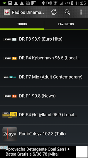 Radio Denmark Screenshot 2