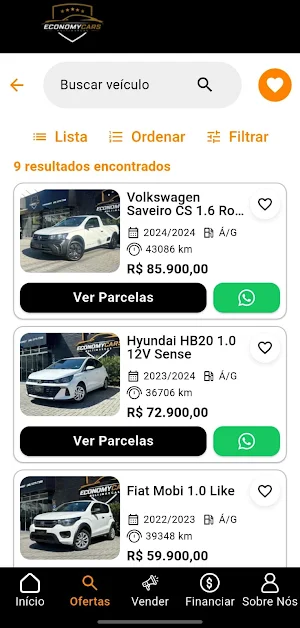 Economy Cars Veiculos Screenshot 1