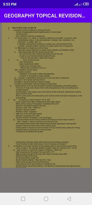 Geography questions and answer Screenshot 3