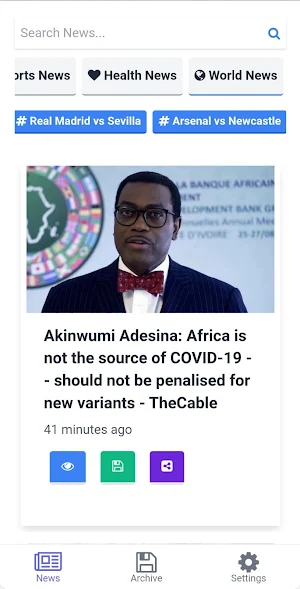 Nigeria News & Newspapers 2022 Screenshot 3