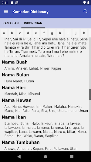 Kamus Kamarian Screenshot 3