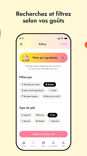 CuisineAZ : Recettes & Menus Screenshot 1