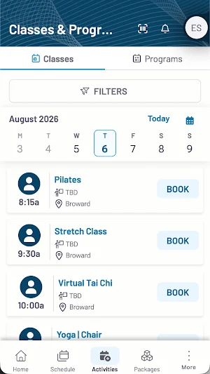 BH Fitness Center Mobile Screenshot 1
