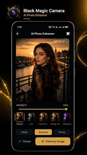 Black magic camera Screenshot 1