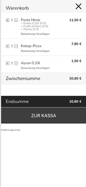 Pizza Premstättner Screenshot 2