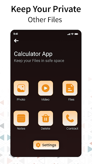 Calculator - Lock, Hide Photos Screenshot 1