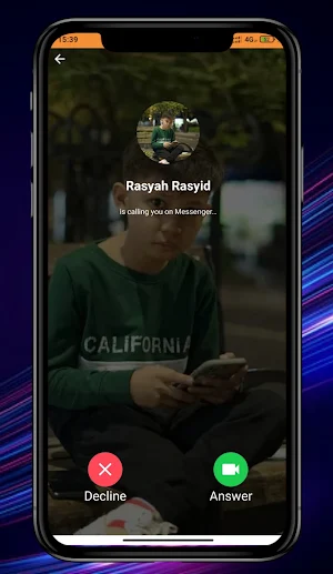 Rasyah Rasyid Call Simulator Screenshot 2