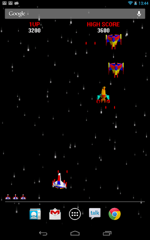 Space Battle Live Wallpaper Screenshot 1