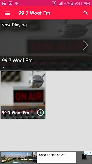 99.7 Woof Fm Radio Station App Screenshot 2