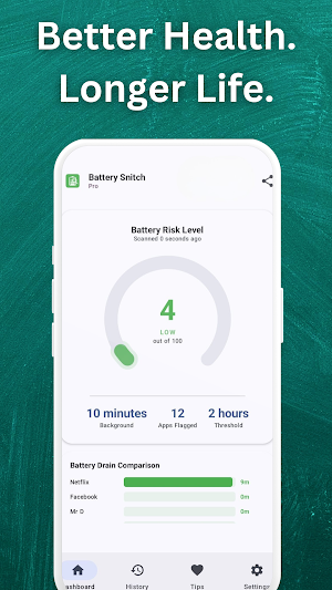 Battery Snitch: WakeLock Audit Screenshot 0
