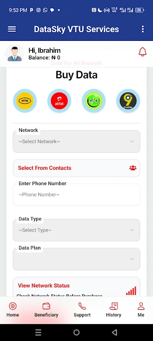 DataSky Screenshot 3