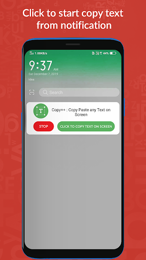 Copy++ : Copy Paste any Text on Screen Screenshot 0