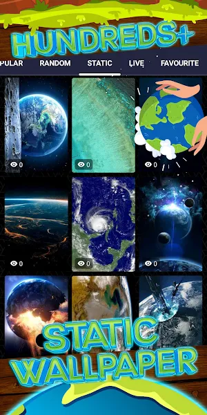 earth wallpaper Screenshot 3
