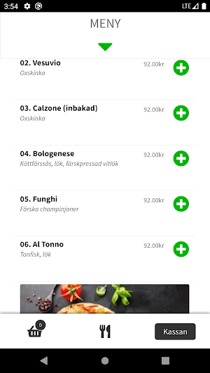 Olympia pizzeria Screenshot 2