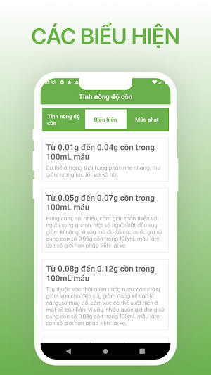 Đo Nồng Độ Cồn Screenshot 2