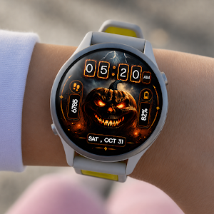 Fire Lantern WatchFace Screenshot 3