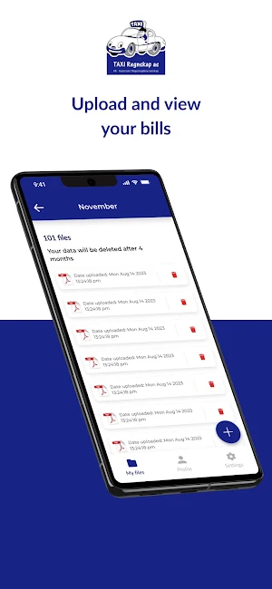 Taxi Regnskap AS Screenshot 1