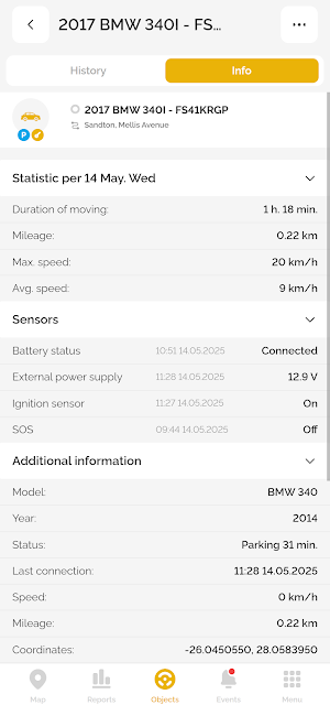 RapidTrack app Screenshot 2