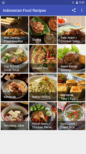 Indonesian Food Recipes Screenshot 3