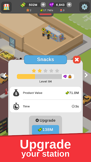 Idle Gas Station Tycoon Screenshot 3