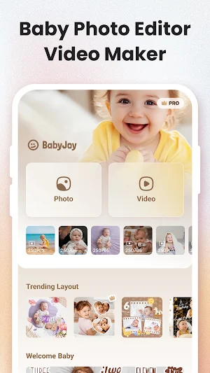 Baby Photo Editor-BabyJoy Pics Screenshot 0