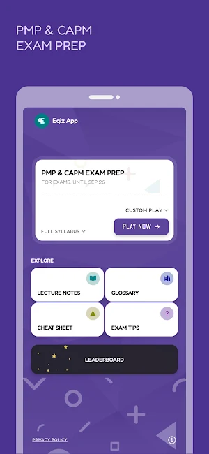 PMP CAPM Exam Prep: with AI Screenshot 0