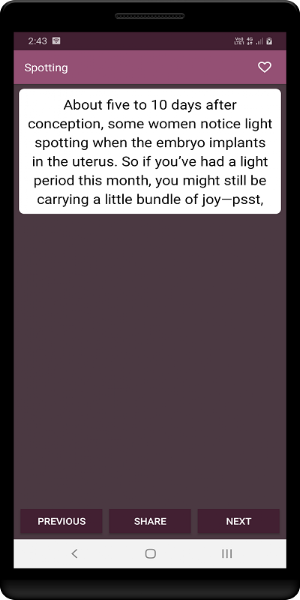 Know if your pregnant? Screenshot 1