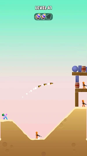 Bazooka War: Missile Battle Screenshot 1