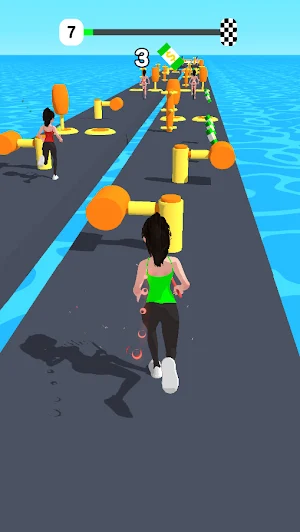 Girl Race 3D Screenshot 3