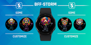 BFF65- Neon Art Dog colorful Screenshot 3