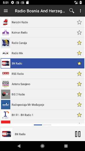 Radio Bosnia and Herzegovina : Bosnian free radios Screenshot 1