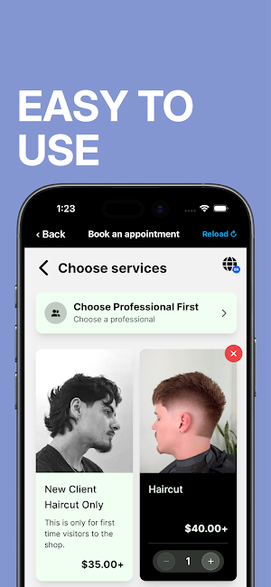 101 Barber Company Screenshot 2
