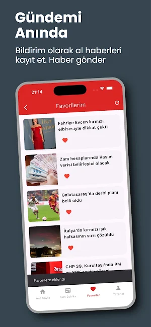 Newhaber: Güncel Haberler Screenshot 2