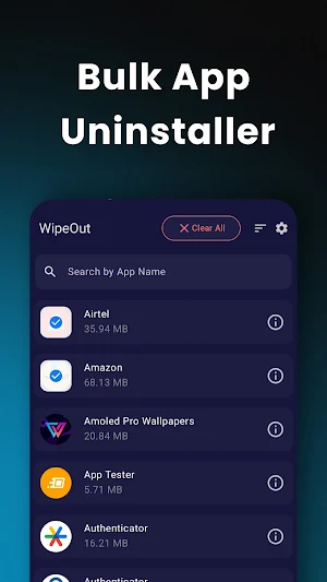Wipe Out : Bulk Uninstaller Screenshot 0