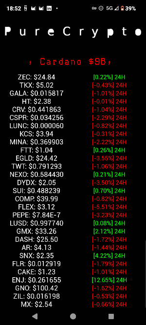 PureCrypto Screenshot 1
